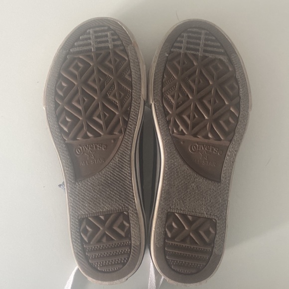 Black low top Converse. - Picture 6 of 6